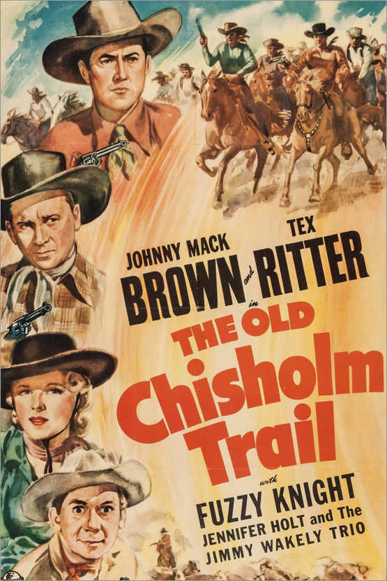 Poster The Old Chisholm Trail