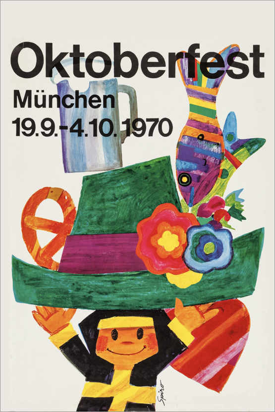 Poster Oktoberfest 1970