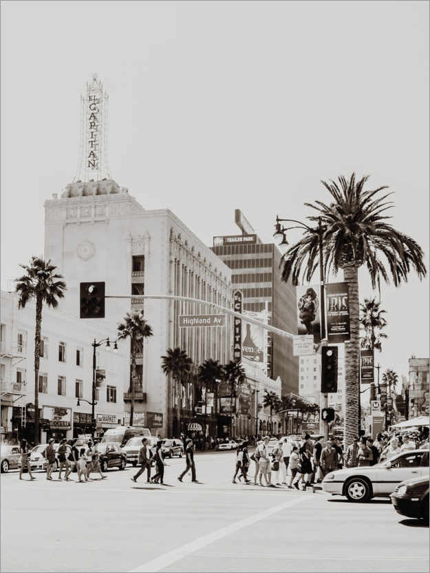 Poster Les rues de Los Angeles
