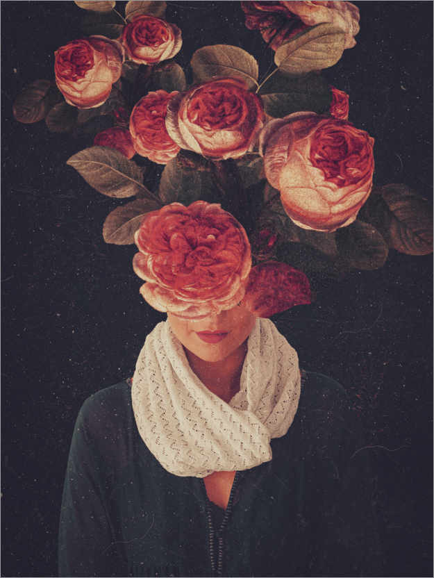 Poster Le sourire des roses