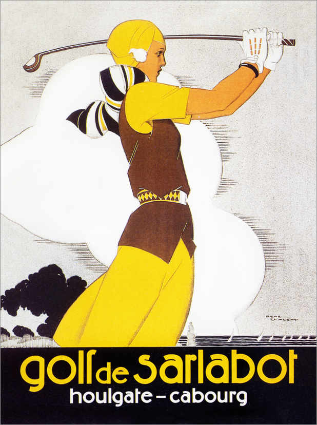 Poster Golf de Sarlabot