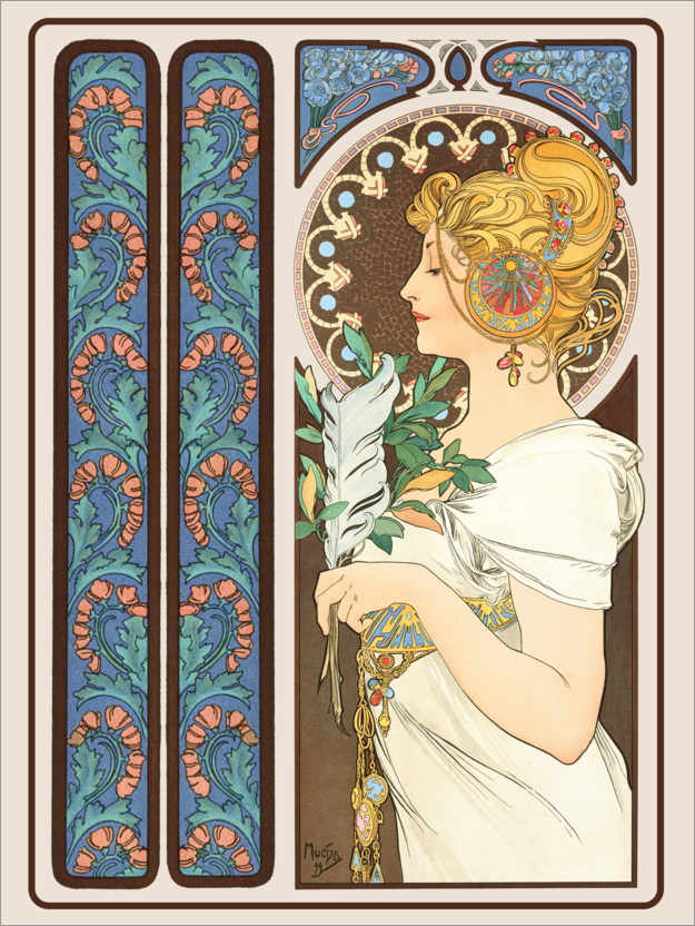 Poster La Plume, décoratif