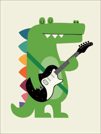 Poster  Croco Rock - Andy Westface