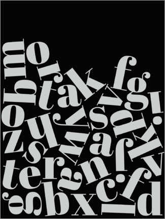 Poster L'alphabet