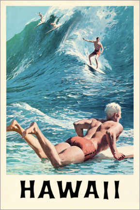 Poster  Hawaii - Vintage Travel Collection