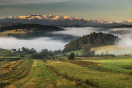 Poster Panorama dans les Tatras