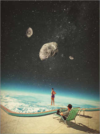 Poster L’été avec vue sur les astéroïdes