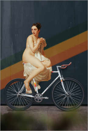 Poster Je veux faire du vélo