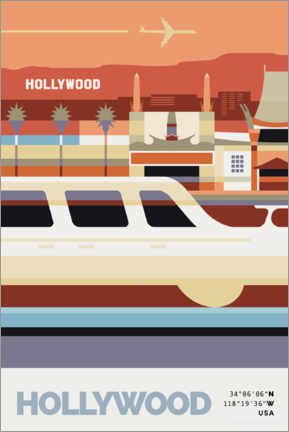 Poster  Hollywood - Nigel Sandor