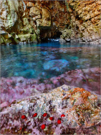 Poster  Grotte d'Ulysse sur l'île de Mljet, Croatie