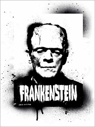 Tableau en PVC  Frankenstein - Streetart