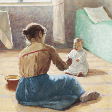 Poster Mère et l'enfant