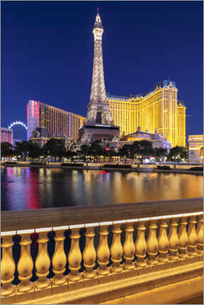 Poster  Las Vegas la nuit - Markus Lange