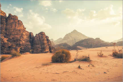 Poster Désert du Wadi Rum