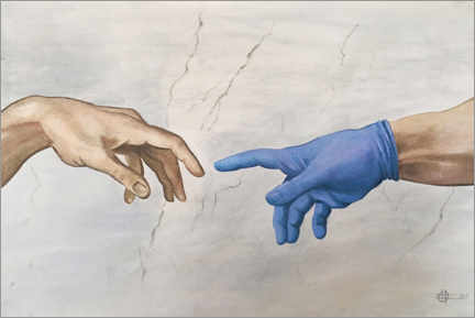 Tableau en PVC  Modern Michelangelo - Tilman Fulda