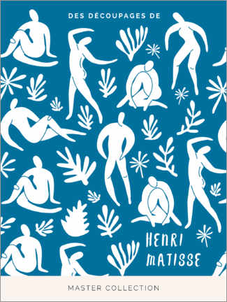 Poster Henri Matisse - Des découpages