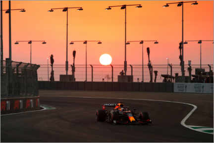 Poster Max Verstappen, Saudi Arabia GP, 2021