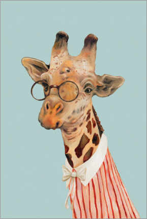 Poster  Lady Giraffe - Animal Crew