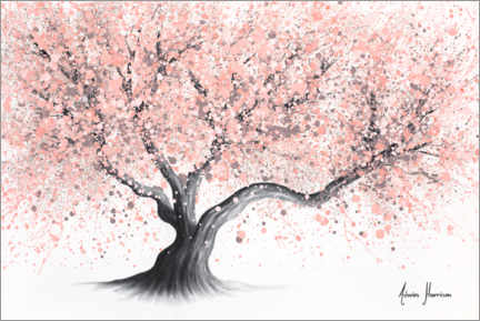 Poster  Kyoto Evening Blossom Tree - Ashvin Harrison