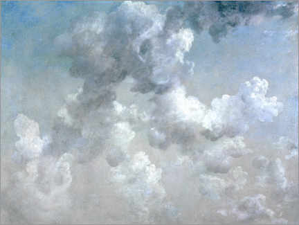 Tableau en plexi-alu  Étude de nuages - John Constable