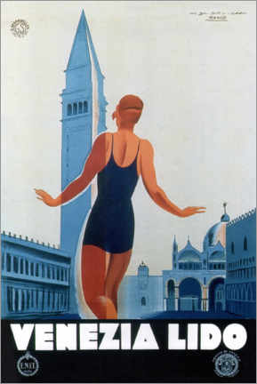 Poster Venezia Lido
