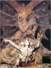 Sticker mural  Le numéro de l'animal est 666 - William Blake