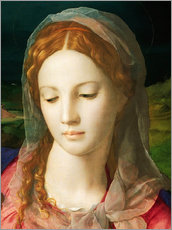 Tableau en plexi-alu  La Vierge - Agnolo Bronzino