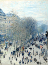 Tableau en plexi-alu  Boulevard des Capucines - Claude Monet