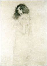 Sticker mural  Portrait d'une jeune femme - Gustav Klimt