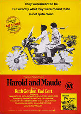 Tableau en plexi-alu  Harold et Maude (anglais)