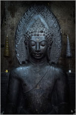 Tableau en plexi-alu  Bouddha mystique