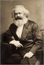 Tableau en plexi-alu  Karl Marx