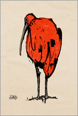 Tableau en plexi-alu  ibis - Pieter Hogenbirk