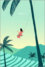 Poster  Illustration Bali - Katinka Reinke