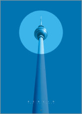 Poster Tour de télévision de Berlin
