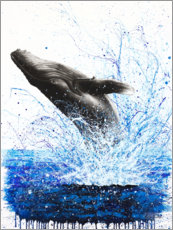 Poster La baleine et les vagues