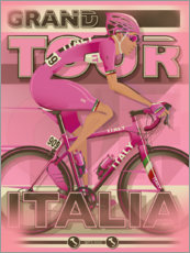Poster Giro d'Italia, course cycliste