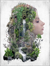 Sticker mural  La dualité de la nature - Barrett Biggers