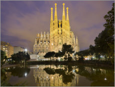 Poster  Sagrada Família à Barcelone - Rainer Mirau