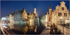Poster La vieille ville de Bruges