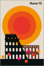 Sticker mural  Rome 73 - Bo Lundberg