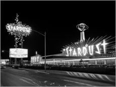 Tableau en bois  Stardust Casino à Las Vegas