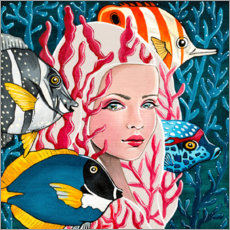 Poster  Beautés de la mer - Mandy Reinmuth