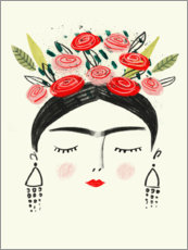 Sticker mural  Les rêves de Frida Kahlo I - Victoria Borges