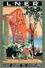 Poster  Pont du Forth (anglais) - Henry George Gawthorn