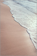Poster Mer, plage et vagues