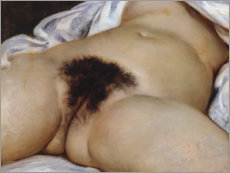 Poster  L'Origine du monde - Gustave Courbet