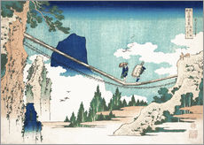 Sticker mural  La ministre Toru, de la série Poèmes de Chine et du Japon - Katsushika Hokusai