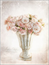 Sticker mural  Bouquet de roses - Lizzy Pe