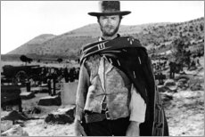 Poster  Clint Eastwood dans un Western